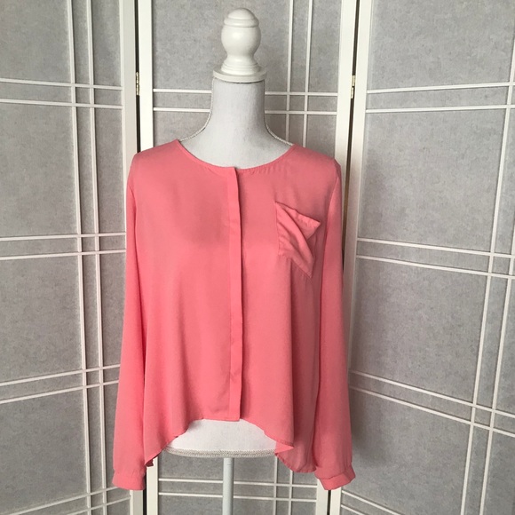 NWOT🌟Nordstrom Cross Back Button Down Blouse - Picture 1 of 7